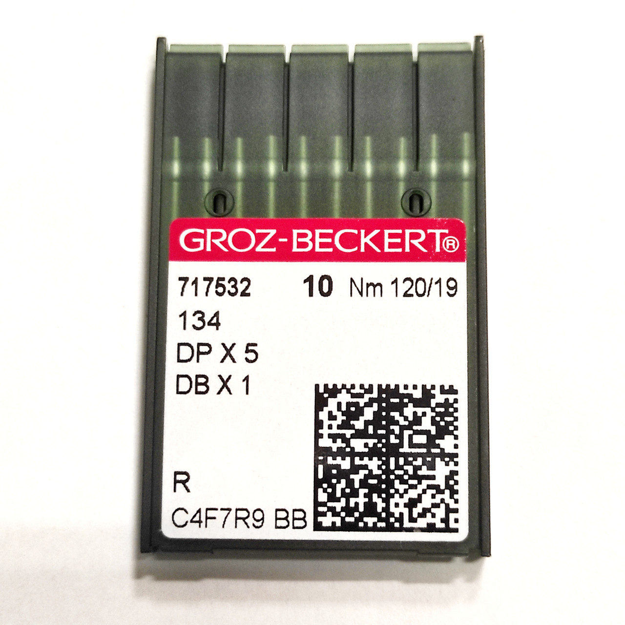 Голки для промислових швейних машин Groz-Beckert DPx5, R, №120/19 (7059)