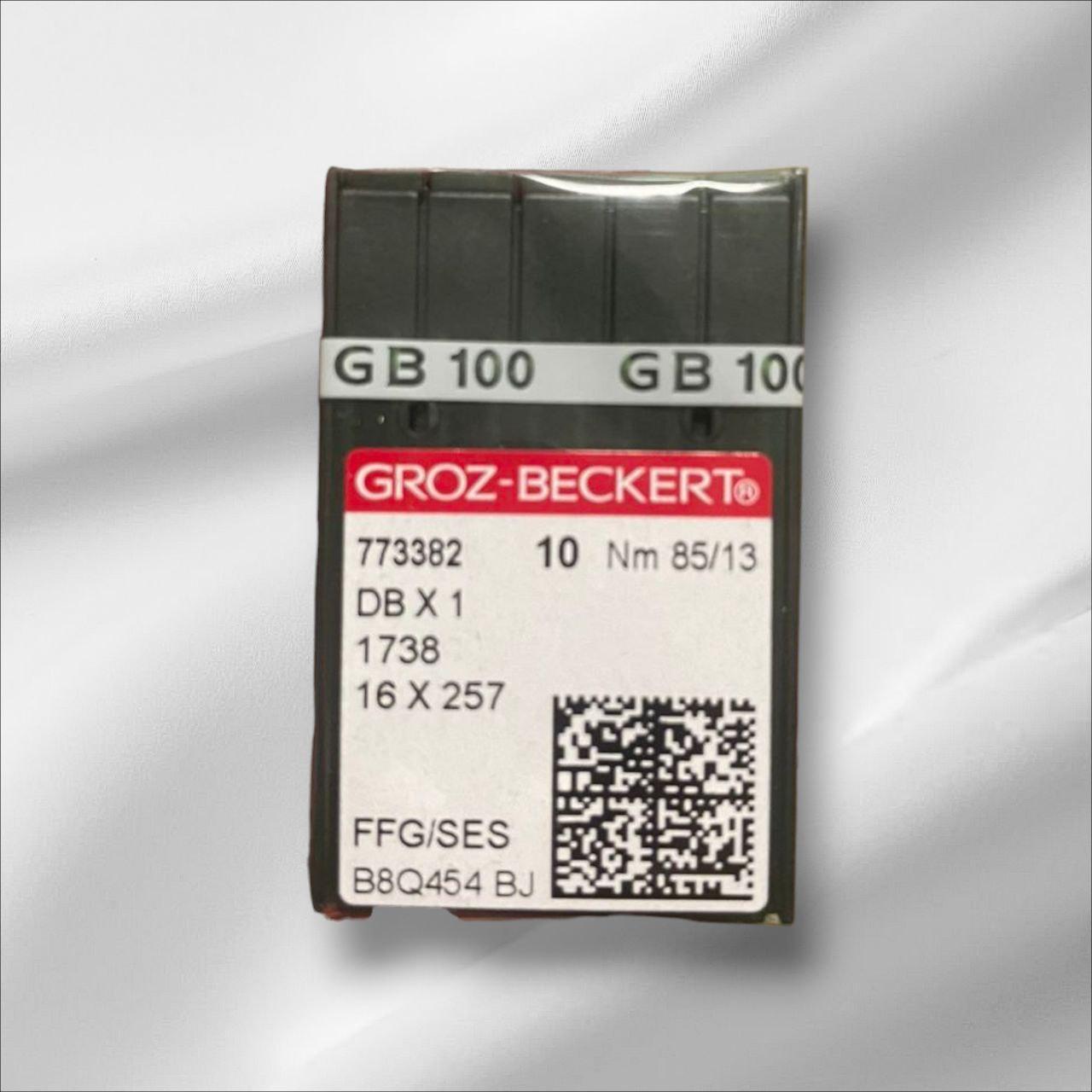 Голки для промислових швейних машин Groz-Beckert DBx1, FFG/SES, №85/13 (6858)