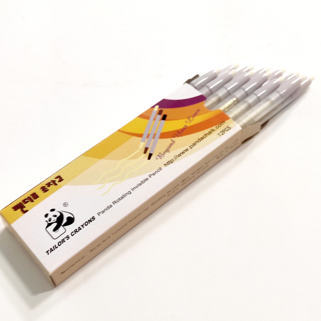Олівець Panda для нанесення розмітки по тканині, зникає при нагріванні (6849)